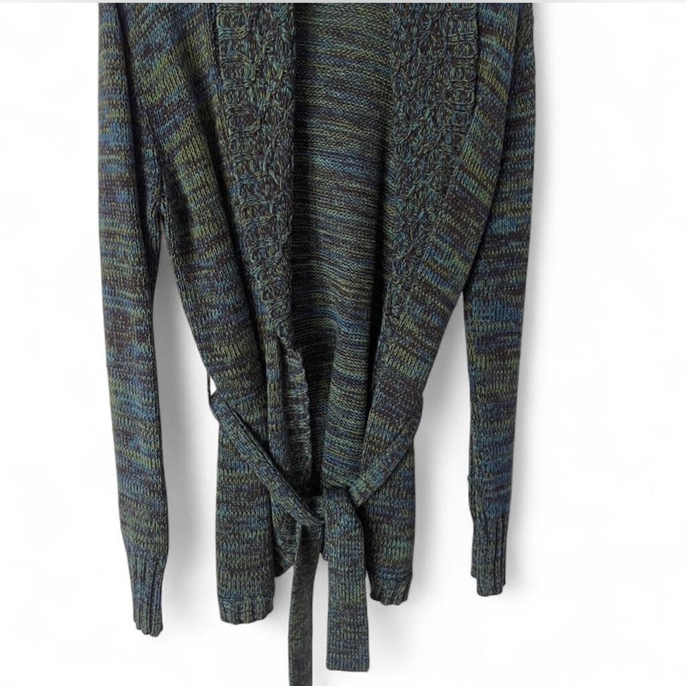 Evan Picone Knit Open Front Sweater Cardigan Size S - Picture 5 of 8